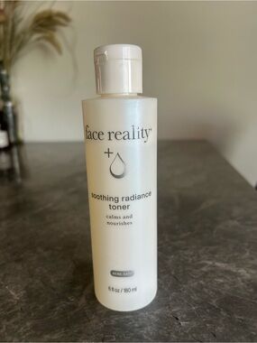 Face Reality Soothing Radiance Toner 6oz Acne Safe Calming Hydrating Skincare